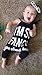 Newborn Baby Girls One-pieces Infant I am so fancy Printed Clothes Outfits(0-6months)/Tag 70, Black