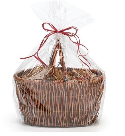 bags basket cellophane gift extra clear cello jumbo extr