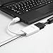 WEme Active HDMI to VGA Adapter 1080P Male to Female Converter with Micro USB Power Port for PC/TV/Laptop/Notebook/HD DVD in White