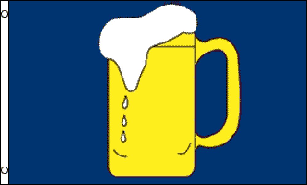 Vlaggen Free Beer Tomorrow Flag 3x5ft Poly Tuin En Terras Monokl Online