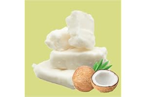 FLEUR DE SPA True Coconut Premium All-Natural Coconut Wax Blend for Luxurious DIY Candle Making - Made in The USA (6 Pound Box)