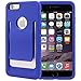 iPhone 6 Plus Case, iPhone 6s Plus Case, CellJoy [SLiM CLiP] Hybrid Case [Built in Belt Clip] [TPU] (Cobalt Blue) Protective Cover Skin