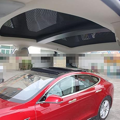 Amazoncom Car Sunroof Sunshade For Tesla Model S 2012