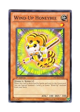 Yu Gi Oh English Version Orcs En 024 Wind Up Honeybee - 