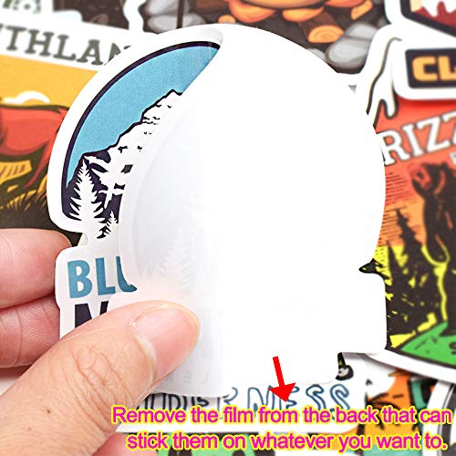 6 Waterproof+Stickers+Bottle+Outdoor+Adventure
