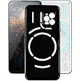 AQGG for Unihertz Luna [6.81"] Case, Soft Silicone Bumper Shell Black Flexible Rubber Phone Protective Cases TPU Cover for Unihertz Luna -Black