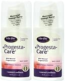Life-Flo Progesta-Care with Natural Progesterone Body Cream, Women's Wellness 4 oz (Pack of 2)
