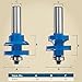 Round Rail and Stile Router Bit Set