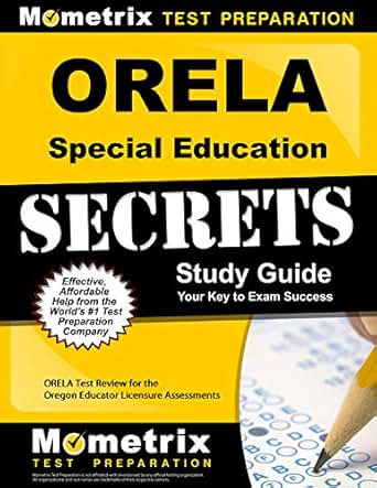 Orela Special Education Secrets Study Guide Orela Test