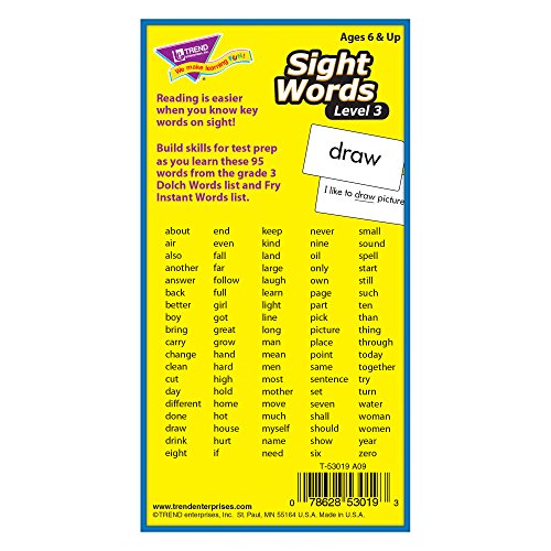 Sight Words-Level 3: Skill Drill Flash Cards