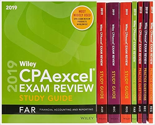 Wiley CPAexcel Exam Review 2019 Study Guide + Question Pack: Complete Set