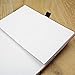 RICCO BELLO Primo Hardcover Ruled Journal Notebook – Vegan Friendly Faux Leather, Elastic Band Closure, Pen Loop, Bookmark, Storage Pocket, Thick Paper - 5.7 x 8.4 inches (Brown)