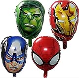 Kolag Marvel Avengers Party Balloon Decorations 4-Piece Set