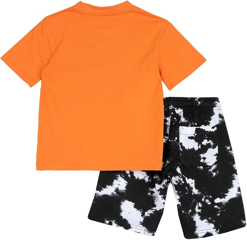 , Completo Bambino, con Maglietta e Pantaloncini, in Morbido Tessuto, Designed in Italy, Abbigliamento Bambini