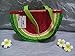 Tonwhar New Cute Watermelon Summer Straw Woven Bag
