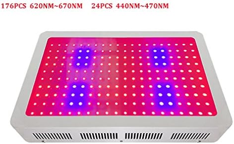 600W LED Plant Grow Light Full Spectrum Hydroponic System For Greenhouse and Indoor Plants Veg Flower (1 PACK)