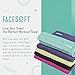 FACESOFT Towel Company: 100% Cotton – Hypo-Allergenic – Perfect Yoga Towel – Anti-Bacterial – Absolutely No Synthetic Microfibers – 3 Packthumb 1
