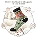 MORECOO Women's Winter Socks Super Soft Warm Fleece Lining Socks With Antislip for Winter Slipper Socks Gifts (muliticolor)