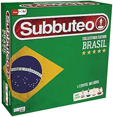 Eleven Force Subbuteo Playset Brasil Edición Coleccionista: Amazon ...