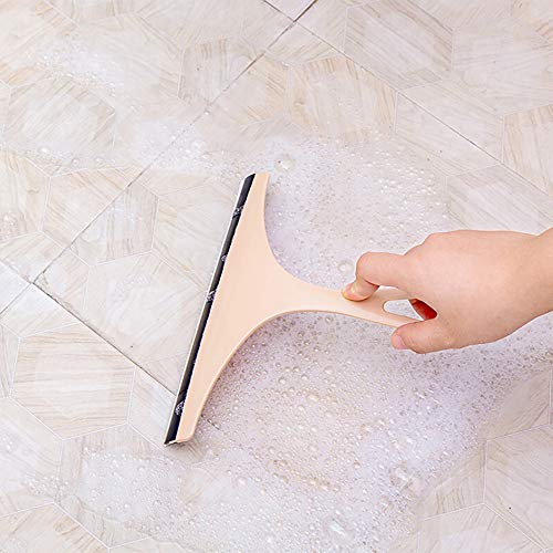 image for Kidirt Plastic Glass Wiper, Window Cleaner, Window Squeegee, Shower Sq