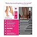 Solemates Shoe Bundle – Enhanced Heel Protector and Blister Blocker – 3 Sizes Secure Clear Caps to Cover High Heels – Hypoallergenic Anti Friction Balmthumb 4
