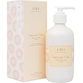 FarmHouse Fresh Sunshine Silk Organic Shea Butter Body Lotion – Hydrating Moisturizer with Vitamin E, Citrus and Vanilla Scent, 8 fl oz