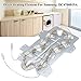 Heating Element for Samsung Dryer Replacement DC47-00019A Dryer Heating Element for Samsung DV419AEW/XAA, DV42H5200EF/A3, DV50F9A6EVW/A2, DV405ETPAWR/AA Dryers