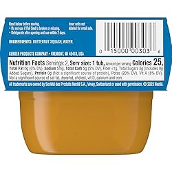 Gerber 1st Foods Baby Food, Butternut Squash