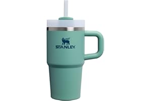 STANLEY Quencher H2.0 Tumbler with Handle and Straw 20 oz | Flowstate 3-Position Lid | Cup Holder Compatible for Travel | Ins