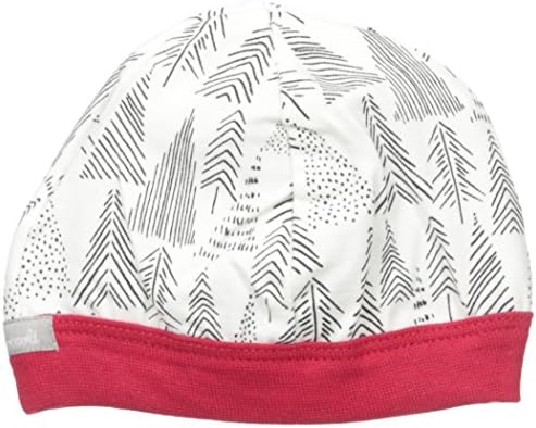 Coccoli Boys' Print Jersey Knit Cotton Cap, Pewter Tree, Newborn/1 Month