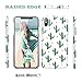 Fingic iPhone XS MAX Case,iPhone XS MAX Cactus Case,Fashion Cute Girly Design Case for Women Girl Slim Shockproof Glossy Soft Silicone Rubber TPU Cover Phone Case For iPhone XS Max6.5 inch,White/Green
