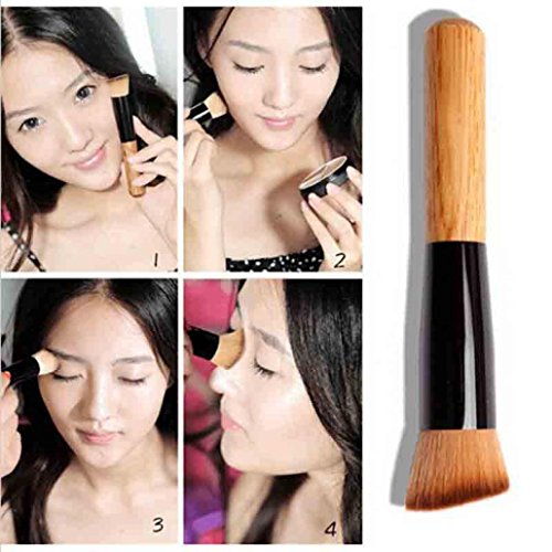 Makeup Brushes,Baomabao Powder Concealer Blush Liquid Foundation Make up Brush - Thumbnail 3