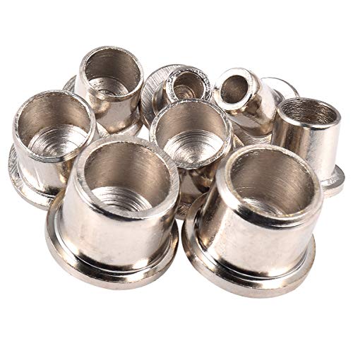 KATUR Dowel Joint Alignment Tool, 8pcs Hollow Dowel Drill Centre Points Pin Set for Woodworking Alignment Tool Points Marker Drill Center 6mm/8mm/10mm/12mm (Hollow)