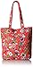 Vera Bradley Women's Cotton Tote, Coral Floral, One Size