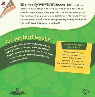 Ella Earns Her Own Money Cloverleaf Books Money Basics - 