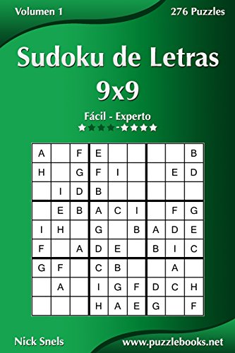 Tragebgewort Sudoku A Letras 9x9 De F cil A Experto 276 Puzzles 