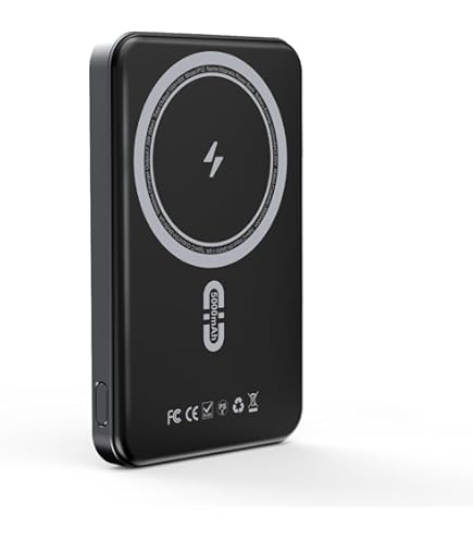 ※kaCASETiFY POWER BANK 5000mAh Amazon.com: Magnetic Portable Charger for iPhone 5000mAh,Portable