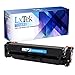 LxTek Compatible Toner Cartridge Replacement Set for HP 410X High Yield (1 Black|1 Cyan|1 Magenta|1 Yellow) CF410X CF411X CF413X CF412X for use in HP Pro M477fdw M477fnw M477fdn M452dn M452dw M452nw