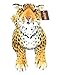 JESONN Realistic Soft Stuffed Animals Grovel Spotted Leopard Toys Plush for Baby Pillow and Kids' Gifts,23.6