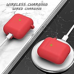 Airpods Case Cover, LELONG Soft Silicone Protective