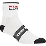 Castelli 2017 Rosso Corsa 6 Cycling Sock - R17036