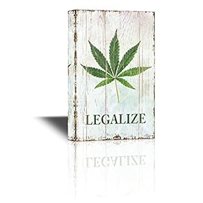 Green Leaf on Wooden Style Background with The Word LEGLIZE