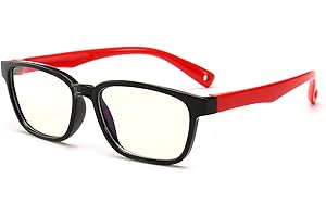 FOURCHEN Anti Blue Light Glasses for Kids Computer GlassesUV Protection Anti Glare Eyeglasses Computer Glasses Video Gaming G