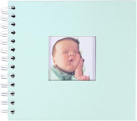 Vosarea Fotoalbum Fur Baby Papier Zum Beschriften Fur Notizen Und Zeichnungen Fur Geburtsalbum Fur Diy Foto Kinder 20 Seiten Himmelblau Amazon De Kuche Haushalt