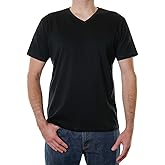 Organic Signatures V-Neck 100% Certified Organic Cotton, Soft T-Shirts for Men