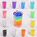 eBoot 12 Colors Water Gel Beads Vase Filler for Wedding and Furniture Decoration, 12 Pack
