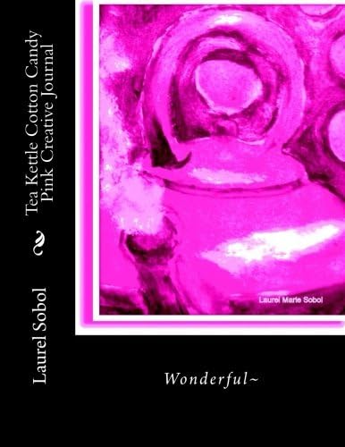 Tea Kettle Cotton Candy Pink Creative Journal (Tea Kettle Creative Journal Covers Pretty Enough To Frame)