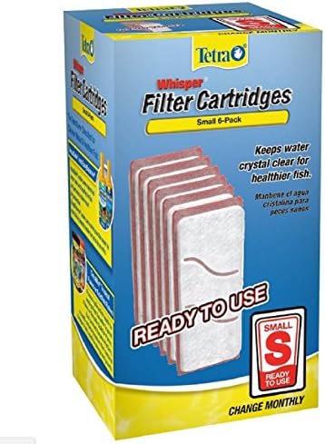 Tetra Whisper Aquarium Filter Cartridge 19550, Small, 6-Pack, New!!!