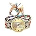 MINILUJIA Adjustable Dreamcatcher Watch Dream Catcher Handmade Rope Bracelet Bohemia Style Women's Watches with Free Colorful Rope Bracelet