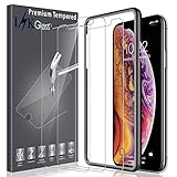 LK&nbsp;[3 Pack] Screen Protector for&nbsp;iPhone Xs Max&nbsp;6.5-Inch Tempered&nbsp;Glass Case&nbsp;Friendly Touch Accurate + Alignment&nbsp;Frame&nbsp;with&nbsp;Lifetime&nbsp;Replacement&nbsp;Warranty